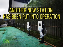 ウォールボックス 電気自動車のEV充電器 CCS2からGBT DC ウォール充電器 EV 40Kw