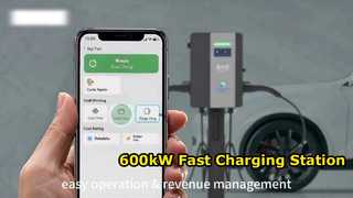 スマートに操作できるEV充電器、簡単なアプリ制御