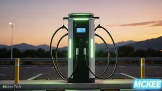 10インチタッチスクリーン付きDC EV急速充電器