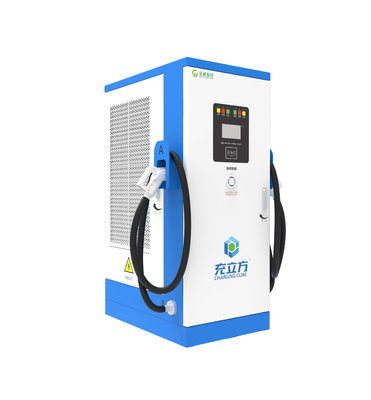 信用カードの支払いで 60KW EV 充電ステーション