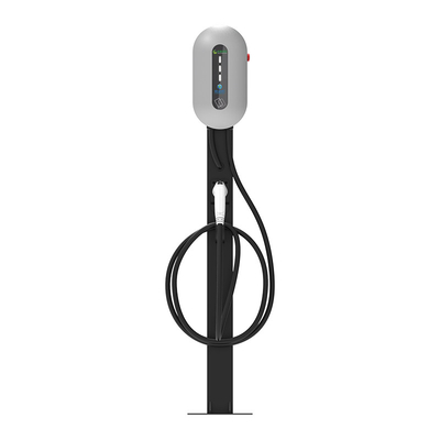 床に装着された11kW壁チャージャー AC EVチャージャー 32A防水設計