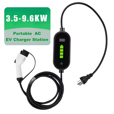 良い価格 3.5KW 9.6KW ポータブル電気自動車バッテリー充電器 16A 40A EVSE Sae J1772タイプ 1 オンライン