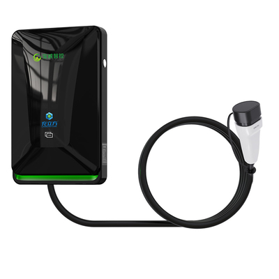 7KW 11KW 21KW 黒色 壁掛け電気自動車 AC 充電台