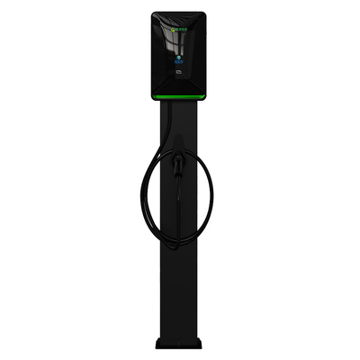 7KW 11KW 21KW 黒い柱型電気自動車 AC充電台