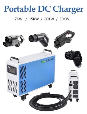 7KW 15KW 20KW 30KW ポータブル直流電動車両充電器 取れる電動車両充電器