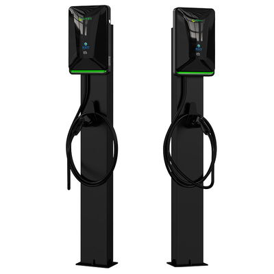 7KW 11KW 21KW 黒い柱型 床立式 電動車両 AC 充電台