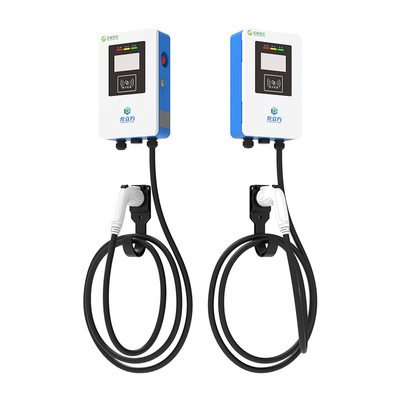7KW/32A ブルーアンドホワイト 壁掛け/ポストタイプ シングルガン電動車両充電台