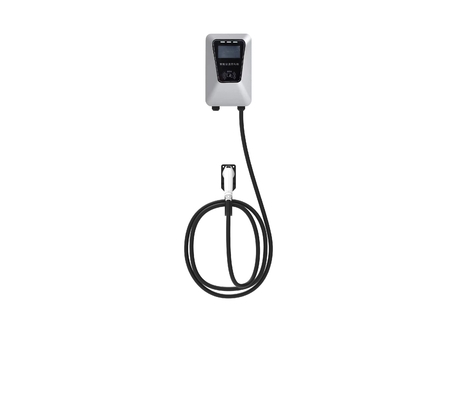 良い価格 7KW 32A シルバー 壁掛け柱型 単発砲 電動車両 AC 充電台 オンライン
