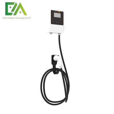 7KW 11KW 22KW ホワイト 壁掛け電気自動車 シングルガン AC 充電台 家庭用携帯充電器