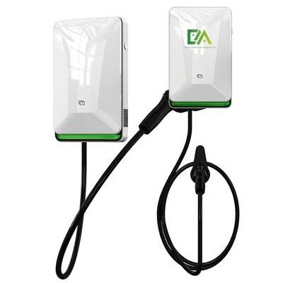 7KW 11KW 22KW 32A パール ホワイト 家用 壁掛け電気自動車 充電台