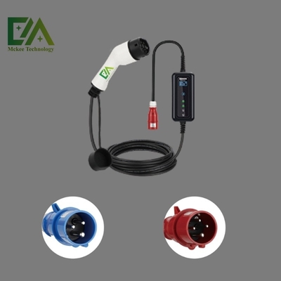 トップページ EV 自動車アクセサリー モバイルタイプ2 電動車 Ev 充電器 32A 7Kw レベル2 ポータブル充電器