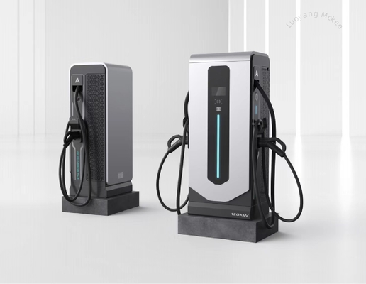 120KW 急速充電速度 双ポート 柔軟性 ほとんどのEV用のDC EV充電器は20-40分で~80%充電 (バッテリーサイズによって異なります) を提供します.