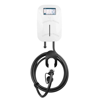 7KW RFID 防火 ABS 壁掛け電気AC充電器 新品 家庭用充電器 防水画面 操作ボード 積み立て 充電