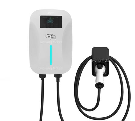 良い価格 7KW タイプ1 AC EV充電器、4.3インチカラーディスプレイ、亜鉛メッキ鋼製ウォールボックス充電ステーション オンライン