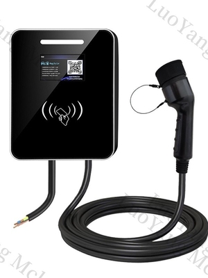 ポータブル 22Kw EV ウォールチャージャー 7Kw 11Kw 16A 32A 32A Amp タイプ 2 レベル 2 家庭用電気自動車 ウォールマウント 充電台