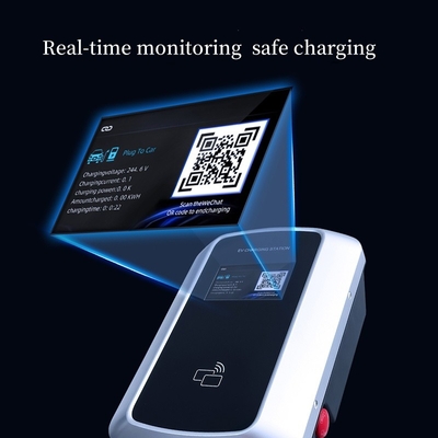 良い価格 EV Fast Wall-Mounted Charging Stations Type 1 Type2  6A-16A-32A Adjustable Current EV Charger Wallbox 7KW 11KW 22KW オンライン
