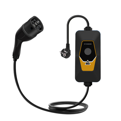 良い価格 16A 3.5KW スマートポータブルEV充電器 Type 1 / Type 2 / GBT ポータブルEV充電器 電気自動車用 5 EV充電器プラグ付き オンライン
