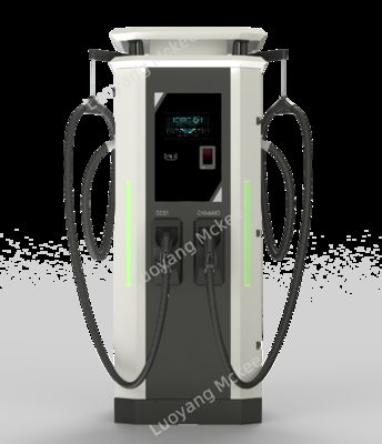 良い価格 60kW-180kW DC EV 充電器 10.1 タッチスクリーンと極端な温度のためのスマートパワーアロケーション オンライン