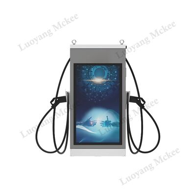良い価格 60kW HD 55インチ デジタルサイネージ広告スクリーン EV充電器 公共商業用急速充電ステーション ビジネス駐車場向け オンライン