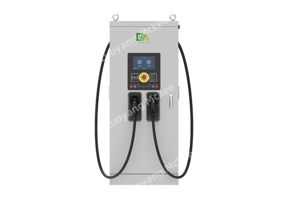 良い価格 60kW DC 急速なダブルガン電気自動車充電器,IP54 保護グレード, 7インチタッチスクリーン,OCPP 1.6J プロトコル,および包括的な安全保護を備えています. オンライン
