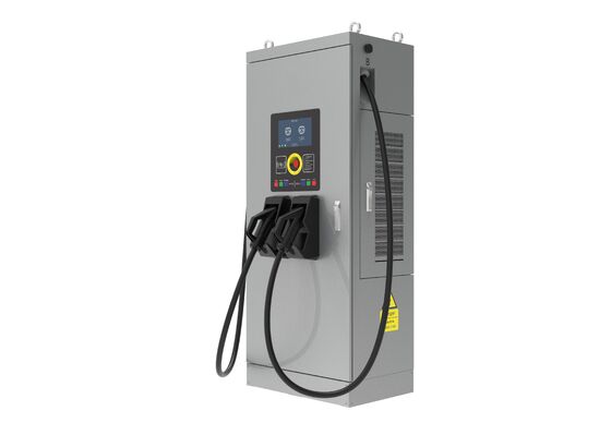 良い価格 120kW DC 電気自動車の高速二重銃充電器,IP54 保護等級装備,7インチインタラクティブなタッチスクリーン,OCPP 1.6J通信プロトコル詳細な安全対策を オンライン