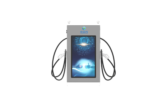 良い価格 広告スクリーンシリーズ DC EV充電器 OCPP1.6J 空調冷却 IP54 10インチタッチスクリーン 60kW 高速充電ステーション 道路駐車場商業フリートアプリケーション向け オンライン