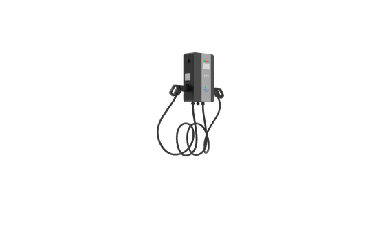 良い価格 22kW 壁掛けの 双銃式家庭用電動車充電器 双車式充電 複数の支払いオプション 紫外線耐性 耐久性のある屋外使用 オンライン