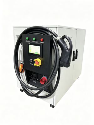 90kWh Integrated Mobile Energy Storage System, Portable DC Emergency EV Charging Station