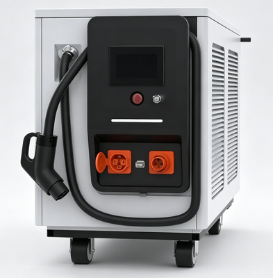 良い価格 ポータブル65kWhエネルギー貯蔵DC充電ステーション 80kW オートショー＆アウトドアイベント用 オフグリッド充電器 オンライン