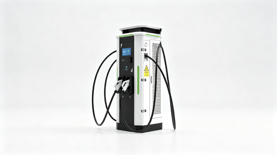 良い価格 IP54 空気冷却 OCPP1.6J 10インチタッチスクリーン ホワイトデウシリーズ DC EV充電器 60kW高速道路駐車場 商用車隊用 急速充電ステーション オンライン