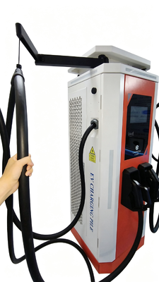 良い価格 CLF‐DC‐320 ホワイトデウシリーズ DC EV 急速充電器 320KW 塩噴霧耐性 Type2 コネクタ 3相 AC380V IP54 空気冷却 OCPP1.6J 10 インチタッチスクリーン 5mケーブル オンライン