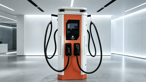 良い価格 ホワイトデウシリーズ CLF‐DC‐240 塩噴霧防止 DC 急速充電ステーション 240KW Type2 コネクタ 3相 AC380V IP54 空気冷却 OCPP1.6J 10 インチタッチスクリーン 5mケーブル オンライン