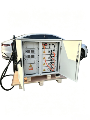 良い価格 液体冷却モバイルエネルギー貯蔵パワーバンク 76kWh 80kW DC充電器 7インチタッチスクリーン 7mケーブル IP54 CCS1 CCS2 CHAdeMO GBT Tesla充電ガン対応 オンライン