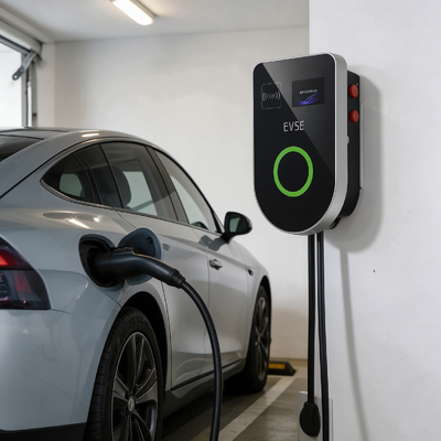 良い価格 EVSE U字型 AC充電ステーション US Type1 11.5kW 48A 85V 265V IP54 4.59インチ LCDスクリーン 内蔵型 フルマルチ安全保護 壁柱取り付け可能 オンライン