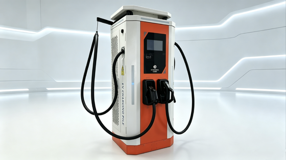 良い価格 120kWデュアルガンCCS2 CHAdeMO DC急速充電器 IP54 OCPP1.6J ハイウェイレーション向け10インチタッチスクリーン オンライン