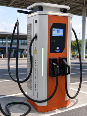良い価格 360kWデュアルガンDC急速充電器 CCS1 CCS2 CHAdeMO GB/T OCPP 1.6J 200-1000V IP54 ハイウェイサービス オンライン