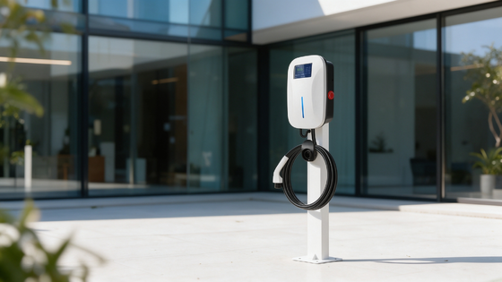 良い価格 7kWタイプ2AC EV充電器 ウォールボックス 32A シングルガン ブルートゥース APP RCD IP54 ホーム充電ステーション オンライン